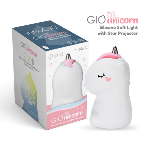 InnoGIO Lampka LittleUnicorn z projektorem ING-200, konik